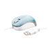 16152-TRUST - Outros - Mouse Óptico Retrátil Cabo USB Azul TRUST