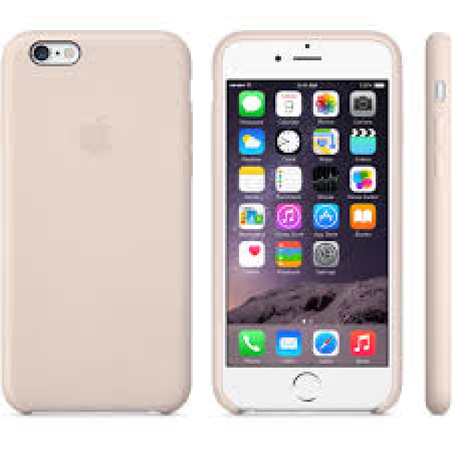 MGR52BZ/A - Apple - Capa de Proteção Couro Rosa Claro para iPhone 6