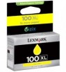 14N1071B - Lexmark - Cartucho de tinta 100XL amarelo Pro205/Pro705/Pro805/Pro905/S305/S405/S505/S605