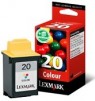 15MX120BR - Lexmark - Cartucho de tinta No.20 preto