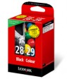 18C1520 - Lexmark - Cartucho de tinta preto ciano magenta amarelo X2500 X2510 X2530 X2550 X5490 X5495 X5070 X5075 Z1300 Z1320