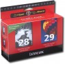 18C1520BR - Lexmark - Cartucho de tinta Twin-Pack preto ciano magenta amarelo X2500/X2510/X2530/X2550/X5070/X5075/X5490/X5495/Z130