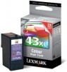 18YX143B - Lexmark - Cartucho de tinta #43XL magenta amarelo X9350 Business Edition X4850 X7550 X6570 X9575 X6575 X4875 X