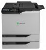 21KT007 - Lexmark - Impressora laser CS820dtfe colorida 57 ppm A4 com rede