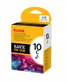 3949930 - Kodak - Cartucho de tinta 10C preto amarelo 5300 5500 ESP 5 7 9 3250 5250 7250 Office 6150