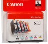 4705A018 - Canon - Cartucho de tinta BCI-6 ciano magenta BJC8200 i900D i9100 i950 i960 i9900 PIXMA iP8500 S800 S820 S