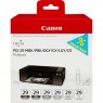 4868B018 - Canon - Cartucho de tinta PGI-29 preto cinzento escuro cinzento claro preto mate foto PIXMA PRO1