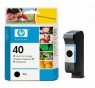 51640AL - HP - Cartucho de tinta 40 preto Deskjet 1200c 1200c/ps Designjet 230 250c 330 350c 430 45