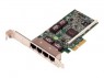 540-BBGX - DELL - Placa de rede Quad 1000 Mbit/s PCI-E