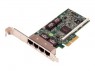 540-BBHB - DELL - Placa de rede Quad 1000 Mbit/s PCI-E