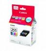 6513B009 - Canon - Cartucho de tinta CLI-251 preto ciano magenta amarelo PIXMA MX922 MX722 MG6320 MG5420