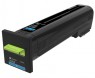 82K0H20 - Lexmark - Toner CX820 ciano