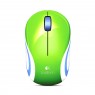 910-003655 - Logitech - Mini Mouse M187 Wireless Verde/Branco
