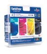 99708 - Brother - Cartucho de tinta LC-1100 preto ciano magenta amarelo DCP385C/395CN/585CW/6690CW/J715W MFC490CW/5490CN/589