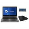 BB5W63ET3 - HP - Notebook EliteBook MOBILE WORKSTATION BUNDEL (B5W63ET+H2P64ET+QK640ET) 8470w Dual-Core i5-3360M 14"HD+ met FirePro M2000 en Ultra Extended Life Battery en 8GB geheugen