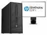 BH5U19EA1 - HP - Desktop ProDesk 600 G1 MT + EliteDisplay E241i
