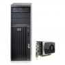 BKK787ET14 - HP - Desktop Z WORKSTATION BUNDEL (KK787ET+WS094ET) Z400 Six-Core W3680 met Liquid Cooling en NVIDIA Q2000