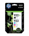 C2P00FN - HP - Cartucho de tinta 932XL/933 preto ciano magenta amarelo
