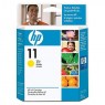 C4838A - HP - Cartucho de tinta 11 amarelo Color Inkjet CP 1700 Business 1000 1100 1200 2200 2300 26