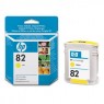 C4913A - HP - Cartucho de tinta 82 amarelo Designjet 800/800PS Copier CC800PS 815 MFP 820 500/500 Pl