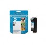 C6615AA - HP - Cartucho de tinta 15 preto