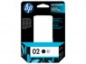 C8721WC - HP - Cartucho de tinta 02 preto
