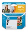 C8727CE - HP - Cartucho de tinta 27 preto Deskjet 3320 3325 3420 3425 5550 5551 & 5552 450 Photosma