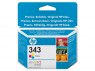 C8766EE#BA3 - HP - Cartucho de tinta ciano, magenta, amarelo Tricolor