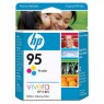 C8766WB - HP - Cartucho de tinta 95 ciano magenta amarelo Deskjet 6540