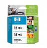 C8797BL - HP - Cartucho de tinta 15 preto