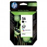 C9321FL - HP - Cartucho de tinta 56/57 preto ciano magenta amarelo