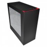 CA-S340MB-GR - Outros - Gabinete S340 Preto/Vermelho Lateral em Acrílico sem Fonte NZXT