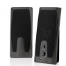 SP-H119-USB PRETORJ - Outros - Caixa de Som 1W+1W RMS com Saída Fone de Ouvido P2 USB Proteção Magnética Preto K-Mex