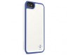 F8W161ttC14 - Outros - Capa para iPhone 5 Branco Borda Azul Belkin