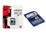 SD4/16GB - Kingston - Cartão de Memória 16Gb Classe4