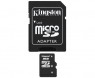 SDC4/8GB - Kingston - Cartão de Memória 8GB microSDHC Class com Adaptador SD