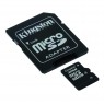 SDC4/32GB_A - Kingston - Cartão de Memória Classe 4 Micro SDHC 32GB com Adaptador SD
