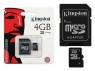 SDC10/4GB - Kingston - Cartão de Memória MicroSD 4GB