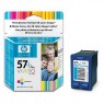 CB278AE - HP - Cartucho de tinta 57 ciano magenta amarelo Deskjet 5550
