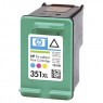 CB338E - HP - Cartucho de tinta 351XL ciano magenta amarelo Photosmart C4400 C4500