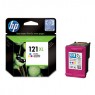 CC644HE - HP - Cartucho de tinta 121XL ciano magenta amarelo Deskjet D2500 D2530 DeskJet F4200 AiO