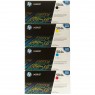 CE250A-CE253A - HP - Toner preto ciano magenta amarelo Colour LaserJet CM3530 CP3525 CP3520
