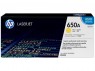 CE272AC - HP - Toner 650A amarelo Color LaserJet Enterprise CP5525
