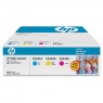 CF340A - HP - Toner ciano magenta amarelo Color LaserJet CP2025/CM2320