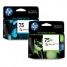 CH624BC - HP - Cartucho de tinta 75XL preto