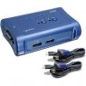 TK-207K - Outros - Chaveador KVM USB com 2 Portas e 2x Cabos KVM Inclusos TRENDnet