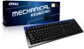 CK SERIES - MSI - Teclado CK Series Mechanical Preto/Azul