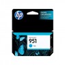 CN050AE - HP - Cartucho de tinta 951 ciano Officejet Pro 251dw 276dw 8100 ePrinter 8600 eAiO Plus 8610