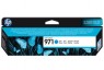 CN622A - HP - Cartucho de tinta 971 ciano Officejet Pro X451dn