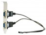 7898937710566 - Naxos - Conversor Interno USB para 2 Seriais Aleta 12cm